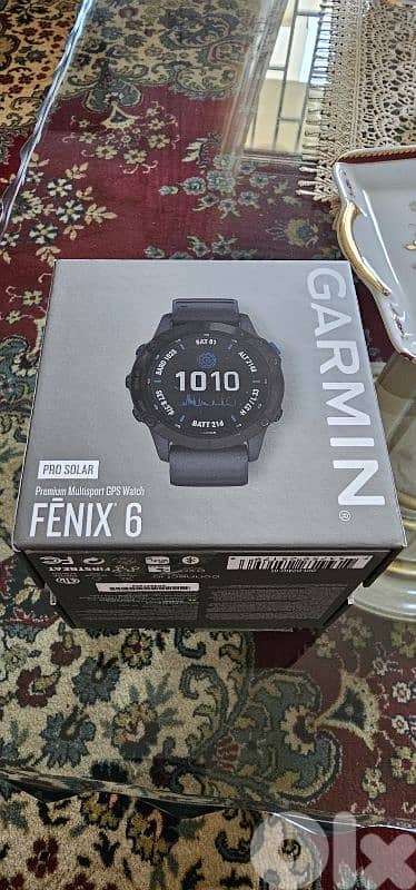 Garmin fenix 6 pro solar