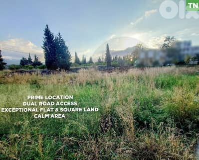 Prime Flat Land for Sale in Bsebeh, Zgharta, 30m Frontage REF#TN129252