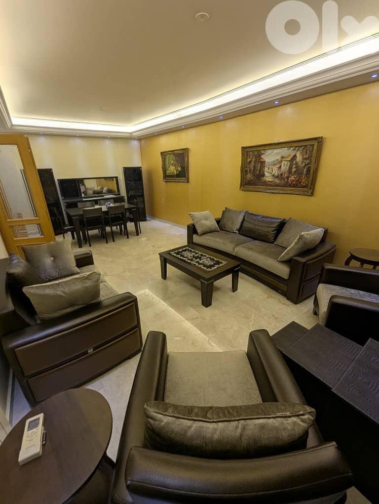 شقة مفروشة للايجار في الحدثFurnished Apartment for rent in Hadath 0