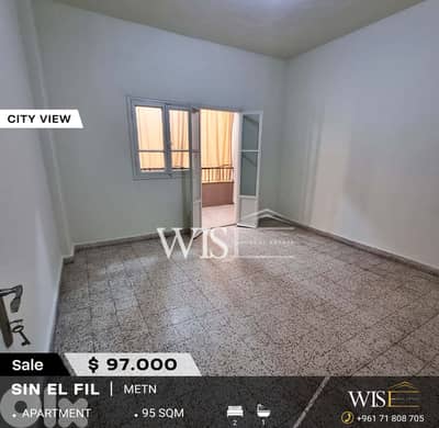 95 SQM Apartment for SALE in Sin el Fil !