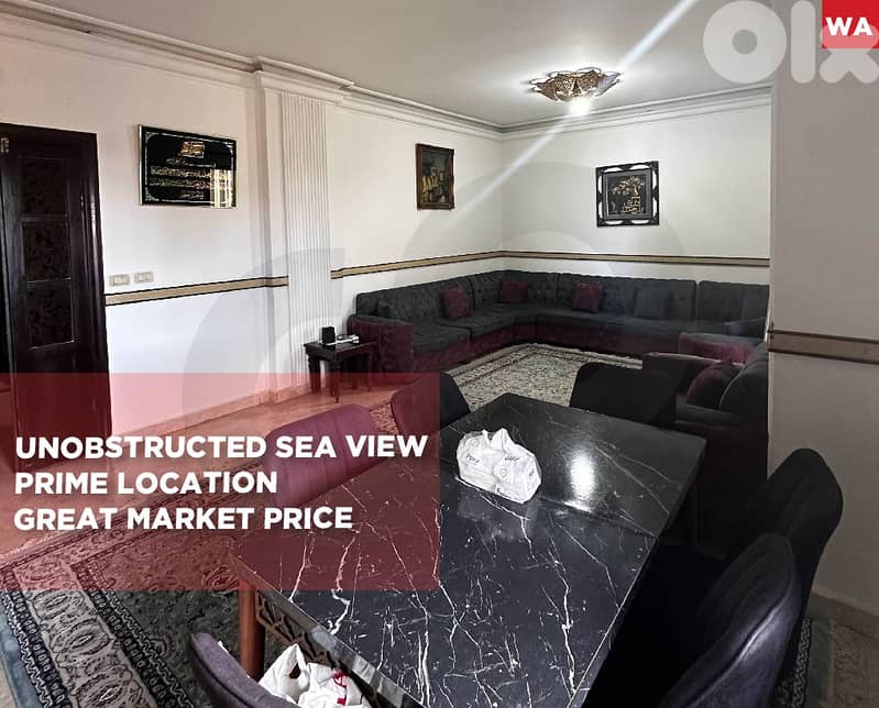 unobstructed sea view- prime location - Khaldeh REF#WA129144 0