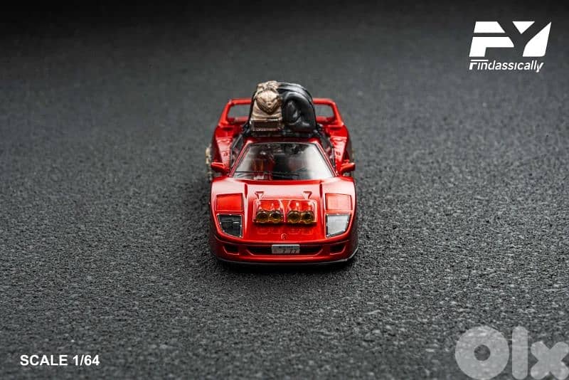 Ferrari F40 Diecast Japan Snow Edition 1