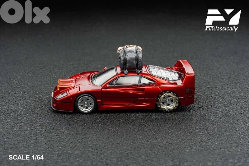 Ferrari F40 Diecast Japan Snow Edition 2