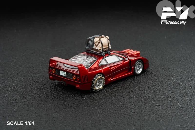 Ferrari F40 Diecast Japan Snow Edition 3