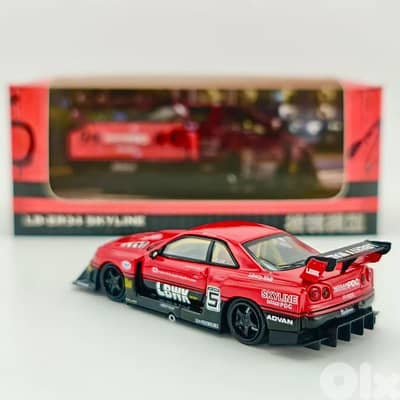 Nissan Skyline GTR R34 Liberty Walk Diecast