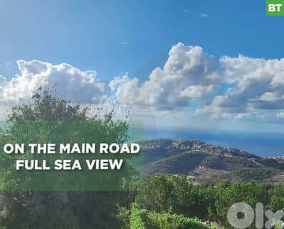 On The Main road, full sea view, keserwan, kfour/كفور REF#BT129268