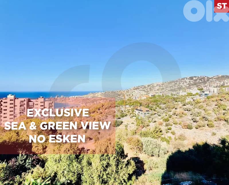 Sea and green view, keserwan, sahel alma/ساحل علما REF#ST129266 0