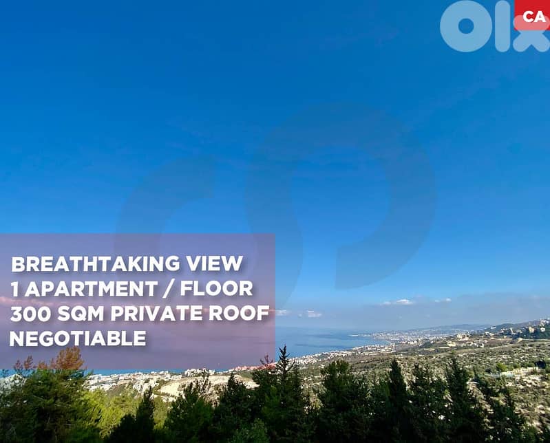 Great deal, Full Sea View, roof, fully furnished/فتقا REF#CA127460 0