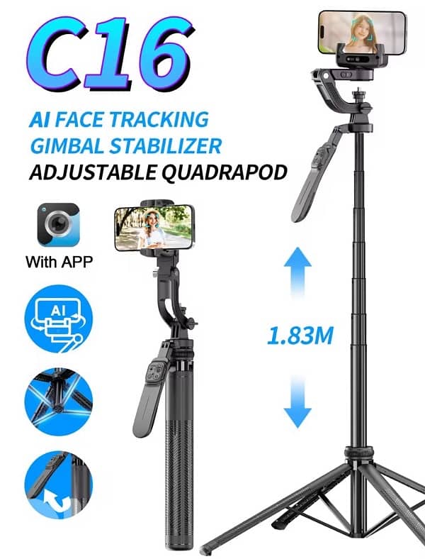 c16 AI Gimbal Stabilizer 0