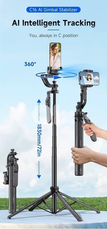 c16 AI Gimbal Stabilizer 1