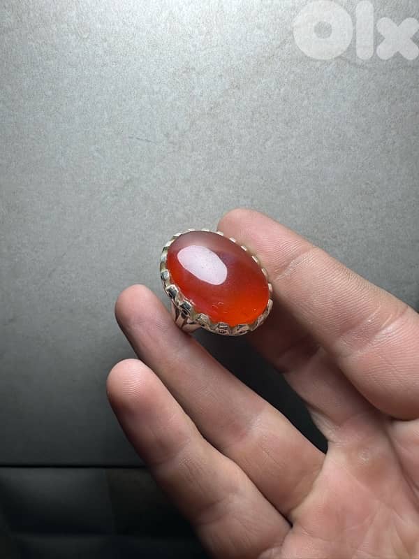 ٢٦ خاتم من العقايق بمختلف انواعها صياغات بحرانية ثقيلة 5