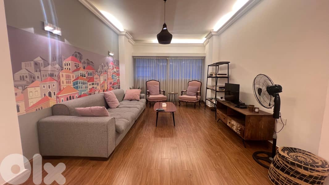 Apartment for Rent in Gemayzeh شقة للإيجار في الجميزة 0