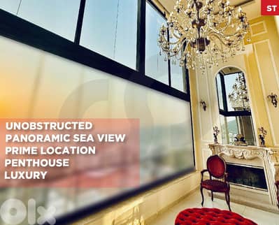 penthouse, sea view, super prime location, Sahel Alma REF#ST128737