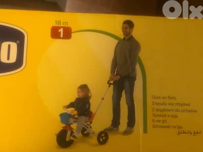 bicycle chicco 18month to 5years with handle