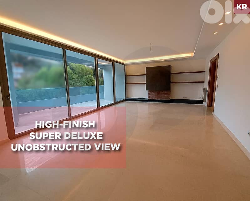 Modern High-Finish Apartment- Open Mountain View –Baabdat REF#KR129282 0