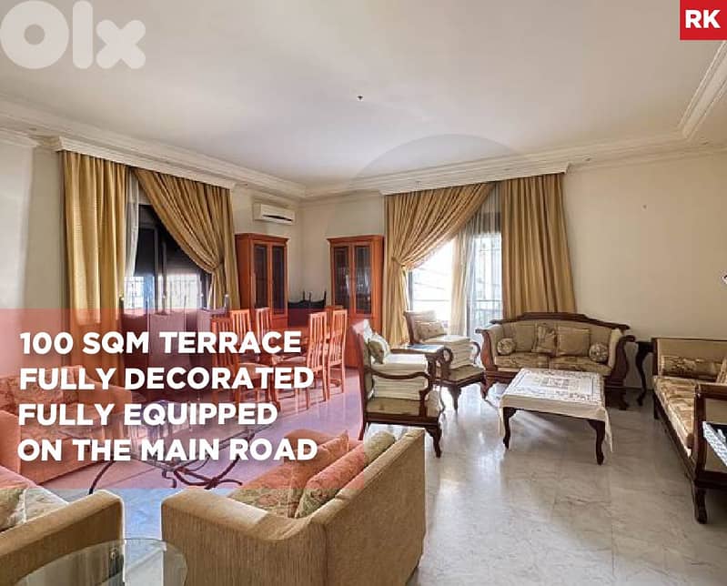 Hot Deal In Antelias !!! Spacious 225 SQM Apartment REF#RK127234 0