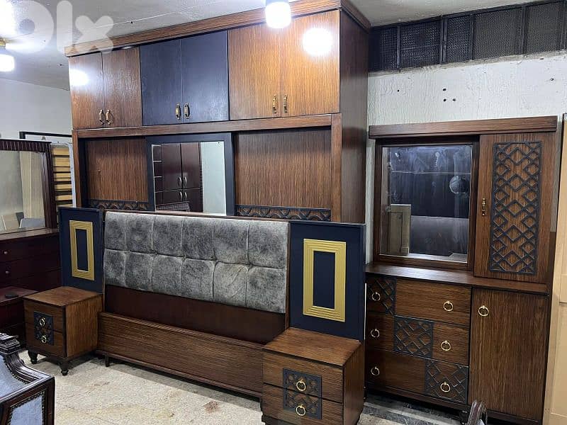 اوضة نوم شغل توصاية سحاب طابقين شبه جديدة 0