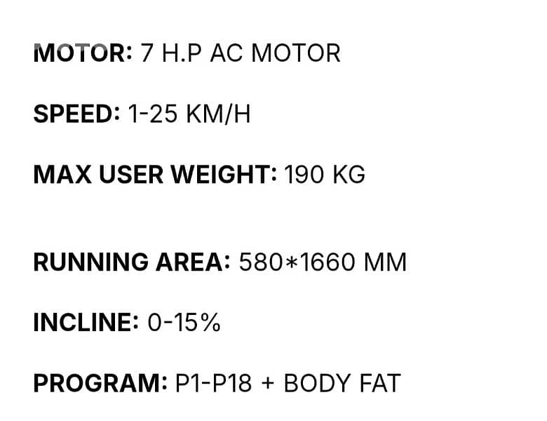 treadmill sports 7hp motor power automatic incline 1