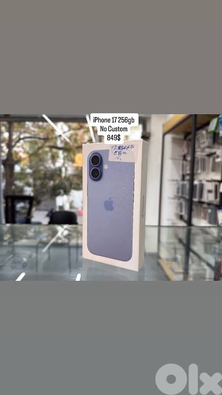 iPhone 17 256Gb New Sealed (BALA JOMROK) 0
