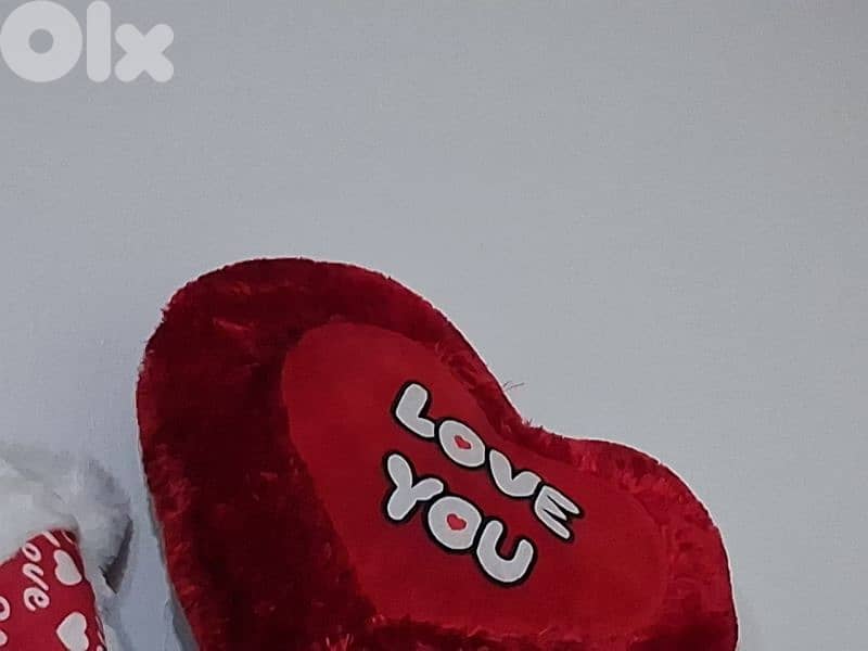 love you heart pillow 0