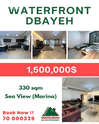 330 sqm Apartment For Sale in Waterfront with Sea View (Marina)
