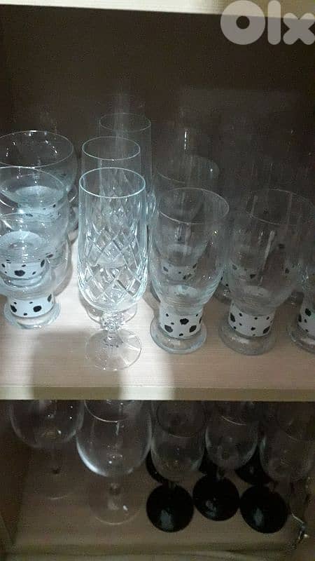 طقم فناجين واكواب جديدة 4