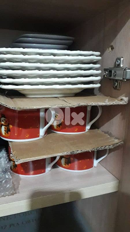 طقم فناجين واكواب جديدة 7