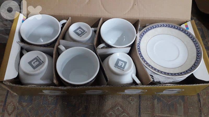 طقم فناجين واكواب جديدة 17