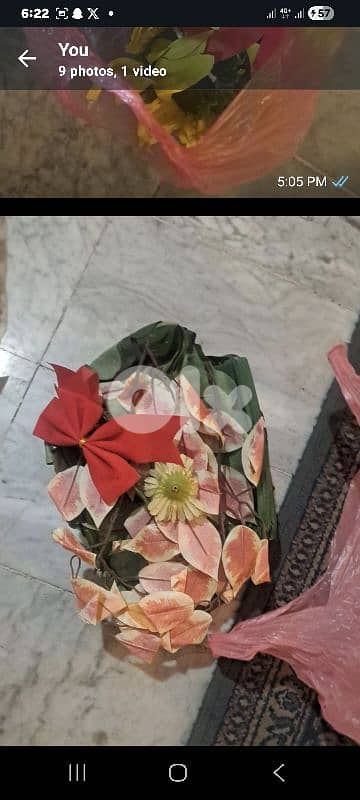 شجرة ميلاد عدد ٢  مع زينة كاملة ومرتبة شبه جداد 1