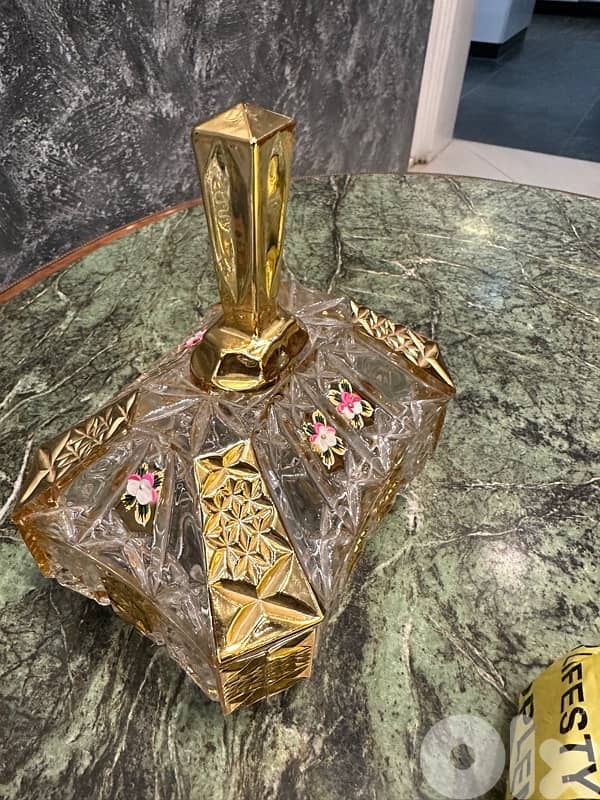 Vintage Luxury Glass Candy Jar Dekoratif 1