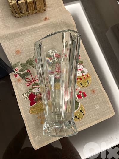 vase crystal bohemia