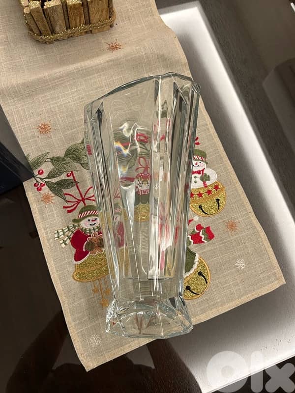 vase crystal bohemia 0