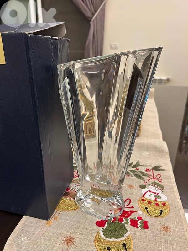 vase crystal bohemia 1