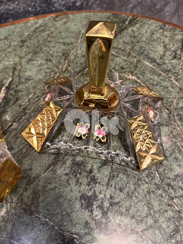 Vintage Luxury Glass Candy Jar Dekoratif 2