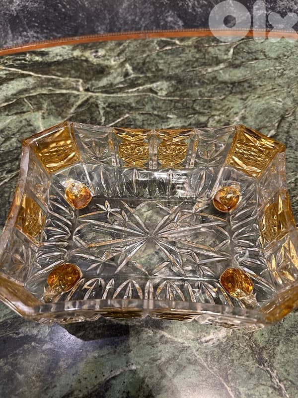 Vintage Luxury Glass Candy Jar Dekoratif 4