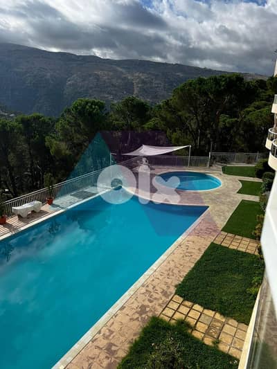 170m2 furnished apartment+pool+tennis court 4sale in Marj Baskinta
