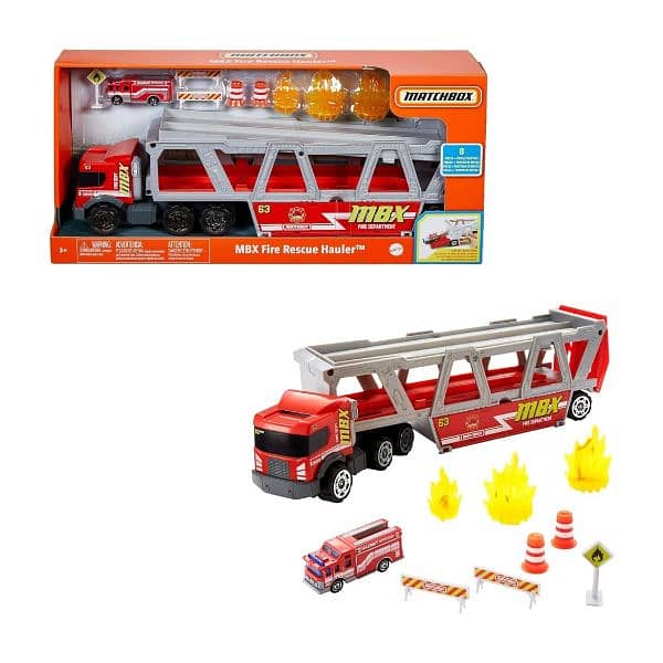 MATCHBOX - Fire Rescue Hauler (Limited Quantity) 2