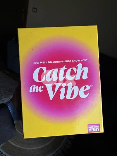 Catch the Vibe board game adult party friends gathering
