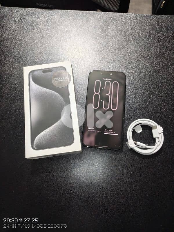 15 pro max 256 Black 8