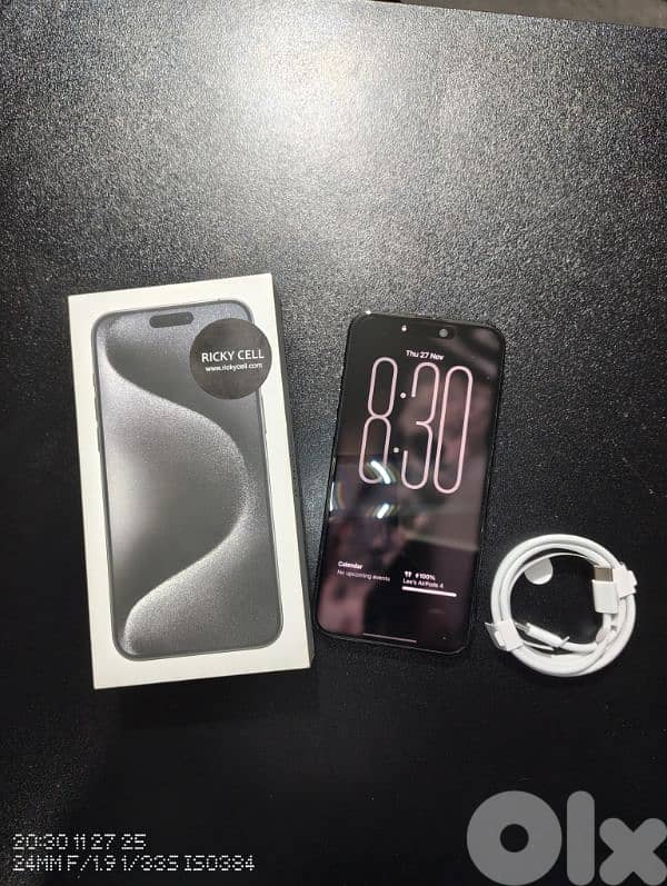 15 pro max 256 Black 9