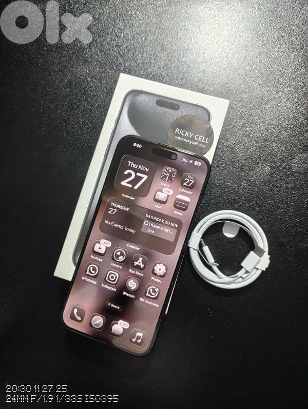 15 Pro Max 256 Black 4