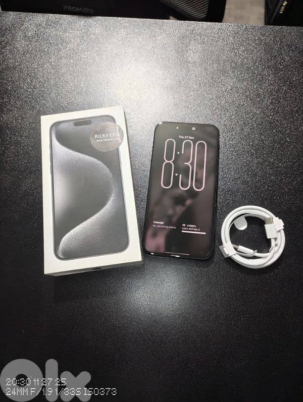 15 Pro Max 256 Black 6