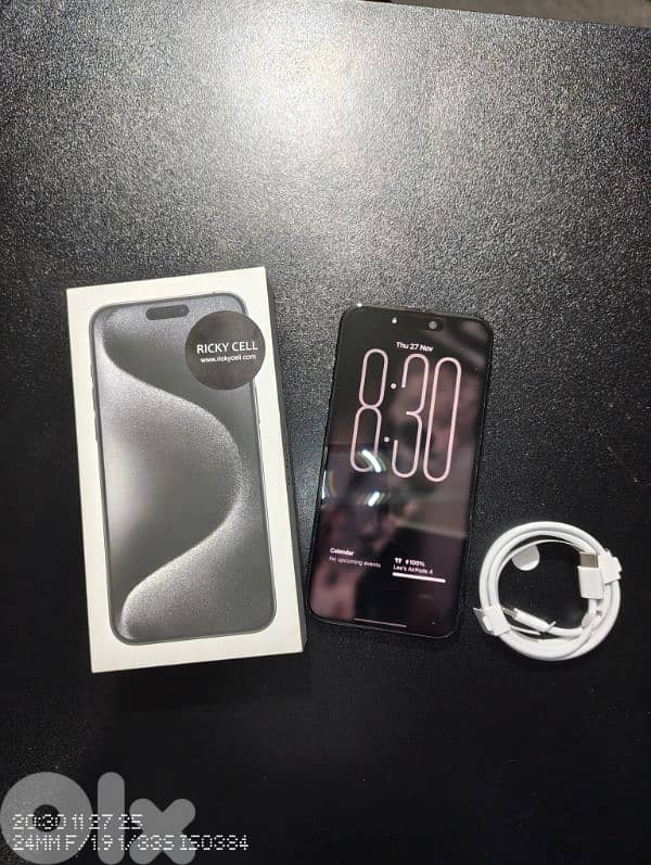 15 Pro Max 256 Black 7