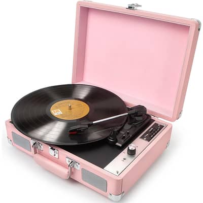 Vintage Vinyl Record Player