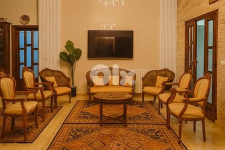 vintage salon Louis XV 7 pieces + table