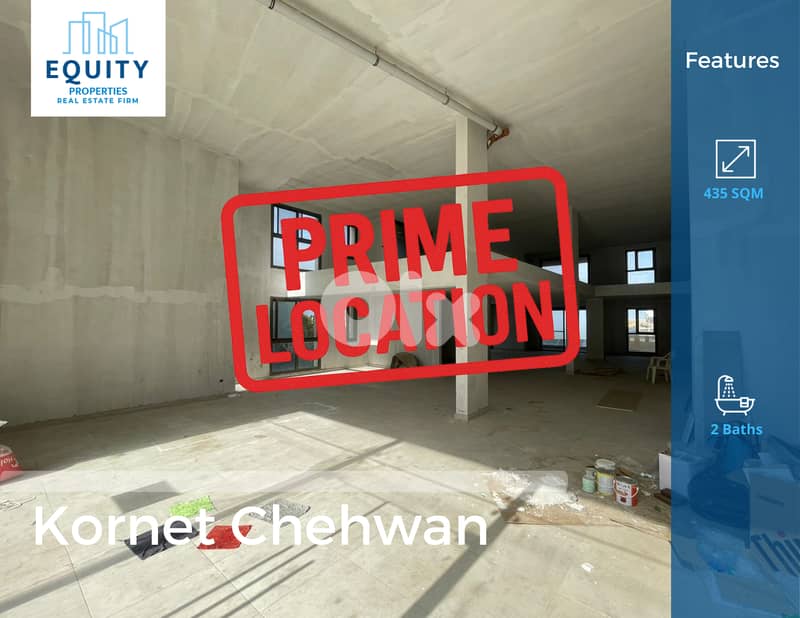 435 SQM Shop/Showroom For Rent In Kornet Chehwan #DH231814 0