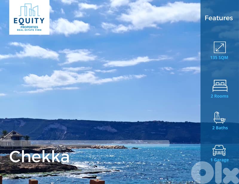 135 SQM Apartment For Sale In Chekka شقة للبيع #CM2319124 0