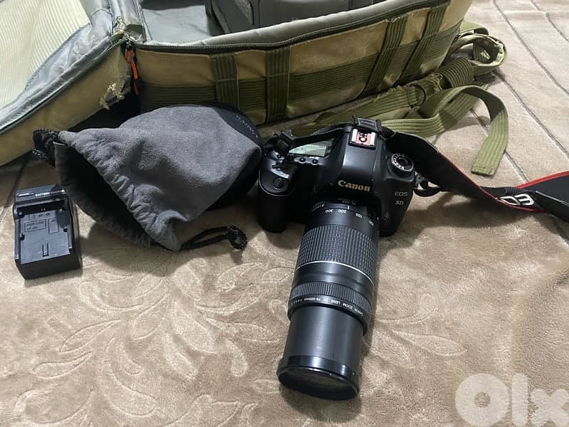 5d mark ii + lens 75-300 0
