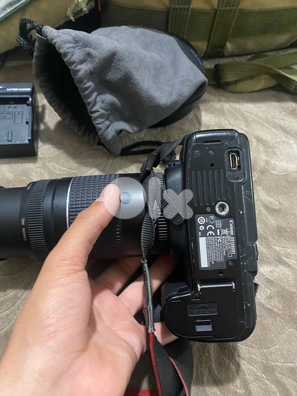 5d mark ii + lens 75-300 4