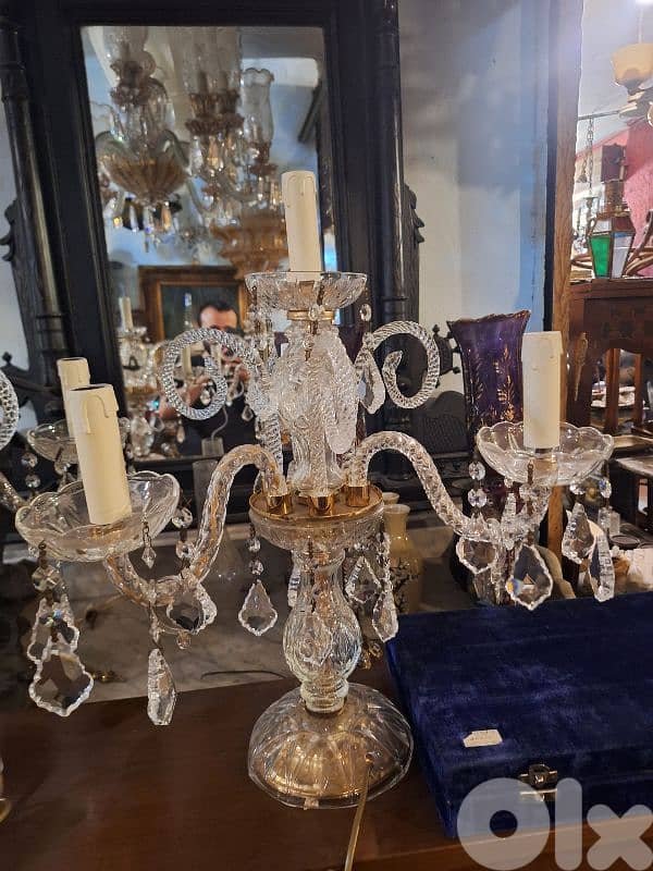 لمبادير عدد٢ كرستال اصلي مميز ناعم انتيك 2